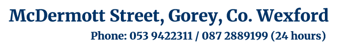 Flood Funeral Directors, Funeral Home Tel: 053 9422311 Mobile: 087 2889199 (24 hours) Flood Funeral Directors, Funeral Home Tel: 053 9422311 Mobile: 087 2889199 (24 hours)