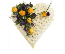 Floral Tributes elegant sympathy flowers from Four Seasons Florist and Flood Funeral Directors, Gorey, County Wexford, Ireland